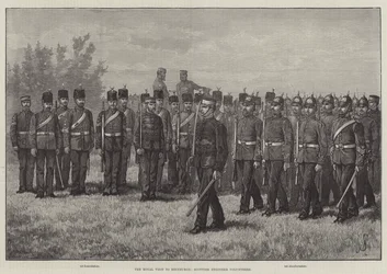 Det kungliga besöket i Edinburgh, Scottish Engineer Volunteers